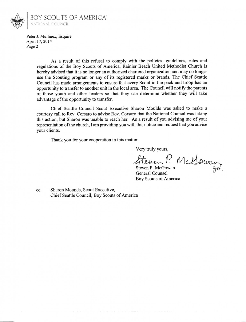 Illustration for article titled Boy Scouts Revoke Church Charter Over Support of Gay Scoutmaster